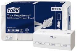 Tork Kéztörlő, hajtogatott, H5 rendszer, 1 rétegű, Advanced, TORK "PeakServe", fehér-szürke nyomat (KHH889) - tintasziget