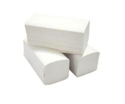 Greeny Kéztörlő 2 rétegű laminált Z hajtogatású 100 % cellulóz 200 lap/csomag 20 csomag /karton Greeny fehér (ZH4011) - tintasziget