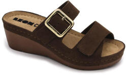  Leon Comfortstep 1110 barna női bőr papucs 36-41