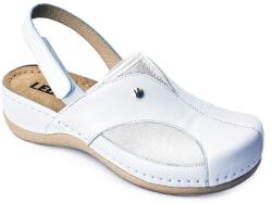  Leon Comfortstep 913 fehér női bőr szandál 36-41