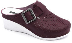  Leon Comfortstep 1100 bordó bőr női klumpa 36-41