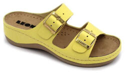  Leon Comfortstep 908 női sárga bőr papucs 36, 37, 40 , 41