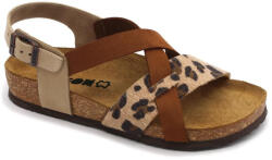  Leon Comfortstep 4306 barna női bőr szandál 36-41- Birkenstockhoz hasonlatos talppal