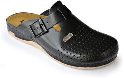  Leon Comfortstep 700 fekete férfi bőr papucs 40-48 (munkavédelmi)