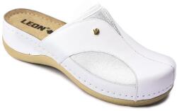  Leon Comfortstep 912 fehér női bőr papucs 36-41