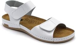  Leon Comfortstep 963 női bőr fehér szandál 36, 37, 40