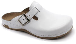  Leon Comfortstep 707 fehér férfi bőr papucs 41-46