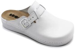  Leon Comfortstep 5000 fehér női bőr klumpa kivehető talpbetéttel 36-41