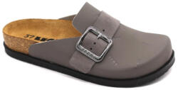  Leon Comfortstep 7000 szürke női bőr klumpa 36-41- Birkenstockhoz hasonlatos talppal