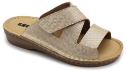  Leon Comfortstep v264 arany női bőr papucs 36-41