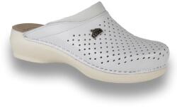  Leon Comfortstep PU 100 fehér női bőr klumpa 35-42