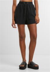 Urban Classics Ladies Musselin Shorts black