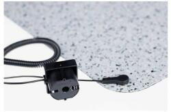 rs office Yoga Flat ESD antisztatikus székalátét 130 x 120 cm, márvány