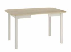 SIGNAL MEBLE Dante II étkezőasztal, cremona tölgy / krém