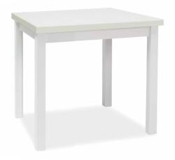 SIGNAL MEBLE Adam étkezőasztal 80 x 80 cm, fehér