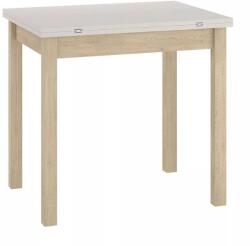 SIGNAL MEBLE Flip étkezőasztal 80 x 60 cm, krém / cremona tölgy