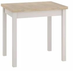 SIGNAL MEBLE Flip étkezőasztal 80 x 60 cm, cremona tölgy / krém