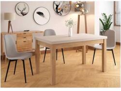 SIGNAL MEBLE Presto étkezőasztal, krém / cremona tölgy
