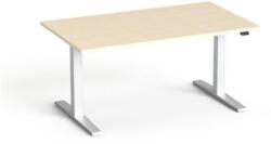 MAYAH Állítható magasságú íróasztal, 140x80 cm, MAYAH Freedom SV-302 , juhar (SV-302J) - fodicoaruhaz