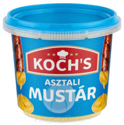 KOCHs Asztali Mustár 210g /12/ - vegyesbolt