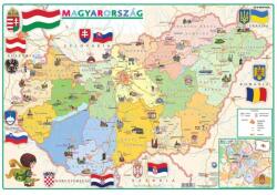 Stiefel Könyökalátét, kétoldalas, STIEFEL, "Gyerek Magyarország közigazgatása/domborzata (VTK22) - fiorex