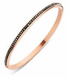  Victoria Rose gold színű fekete köves karkötő (VBNACA50955) - oliviashop