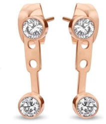  Victoria Rose gold színű fehér köves fülbevaló (VBKAB83400) - oliviashop