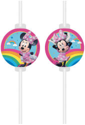 Disney Minnie Makes Me Smile papír szívószál, 4 db-os szett FSC (PNN97248) - oliviashop
