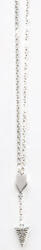  Victoria Ezüst színű nyíl nyaklánc (VBNACA60640) - oliviashop