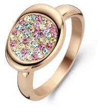  Victoria Rose gold színű színes köves gyűrű (VBKCZ32658) - oliviashop