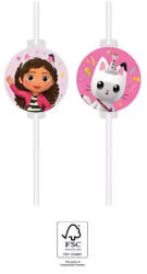  Gabi babaháza Friends papír szívószál, 4 db-os szett FSC (PNN96194) - oliviashop