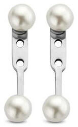 Victoria Ezüst színű fehér gyöngyös fülbevaló (VBKAB91700) - oliviashop