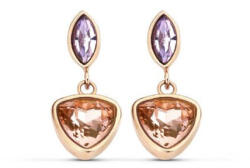  Victoria Rose gold színű színes köves fülbevaló (VBKAB82700) - oliviashop