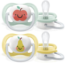 Philips SCF080/17 Ultra air játszócumi neutral 0-6hó 2 db (982388)