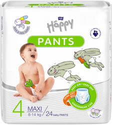 Bella Pants Pelenkanadrág egyszer használatos 4 Maxi (8-14 kg) 24 db (BB-055-LU24-004)
