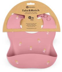  PETITE&MARS Szilikon előke Take&Match Rose Princesses 6m+ (706720)