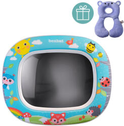  BENBAT Zrkadielko detské Night&Day - lesní kamaráti 0m+ Nákrčník s opierkou hlavy, myška 1-4r (VP-F187169)