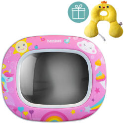  BENBAT Gyermek tükör Night&Day - egyszarvú 0m+ Nyakpárna fejtámasszal, csibe 0-12 m (VP-F187158)