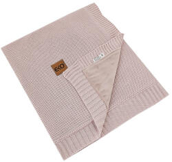  EKO Bambusz takaró szőrme béléssel Rose Pink 100x80 cm (PLE-90-ROSE-PINK)