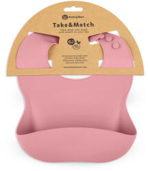  PETITE&MARS Szilikon előke Take&Match Dusty Rose 6m+ (706820)