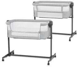 KinderKraft Állítható magasságú gyermekágy Neste Up2 Light Grey (KLNEUP02LGRF000)