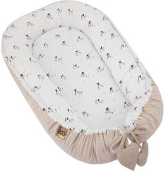 EKO Babafészek pamut velvet Cherry 90x60cm (CO-09-CHERRIES)