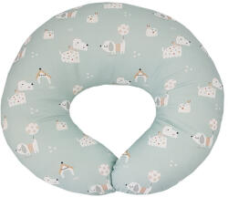 EKO Szoptatós párna kicsi VELVET Dogs Mint 60x60 cm (PO-24-DOGS)