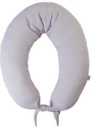 BabyMatex Polštář na kojení mušelínový Moon világosszürke 260 cm (TB0076-42)