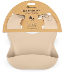 PETITE&MARS Szilikon előke Take&Match Desert Sand 6m+ (706818)