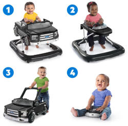 Bright Starts Bébikomp 4in1 Ford F-150 Agate Black 6hó+, 12 kg (12861-1)