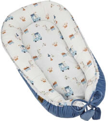 EKO Baba fészek pamut Velvet Zsiráf 90x60cm (CO-09-Giraffe)