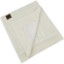  EKO Kasmír takaró szőrme béléssel Ecru 100x80 cm (PLE-91-ECRU)