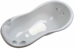 MALTEX Babakád Zebra 100 cm leeresztő dugóval és csúszásmentes alátéttel - grey (6753-90N)