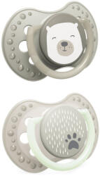 LOVI Cumisüveg szilikon dinamikus Buddy Bear 6-18h 2 db (22-865)